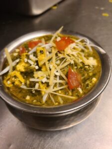 208. PALAK PANEER. C, O